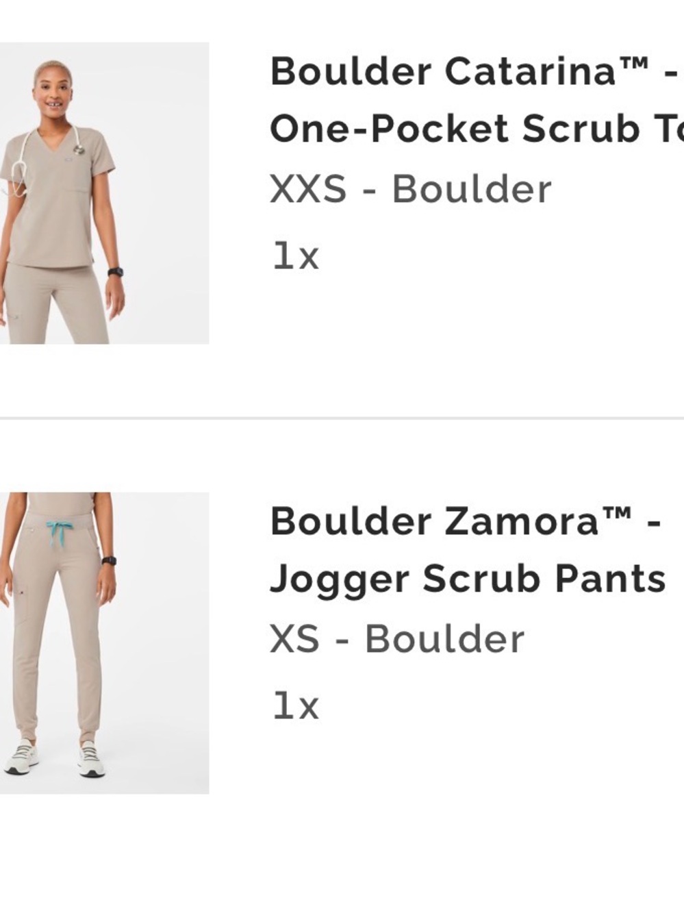 Figs Boulder Jogger Scrub Pants - Tan